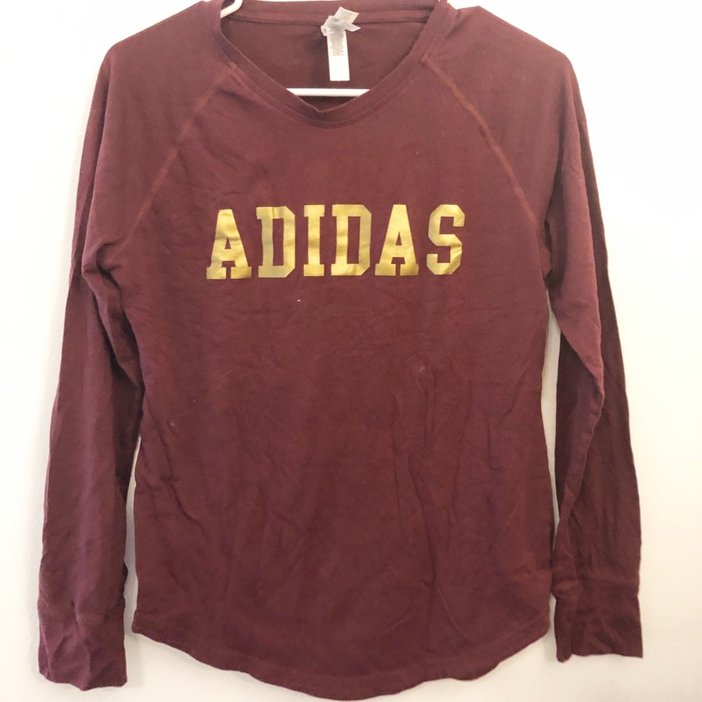 Adidas long sleeve shirt outfit like new condition